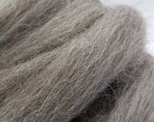 1 lb Grey Jacob combed top, roving, spinning fiber, felting fiber, wool, by the pound