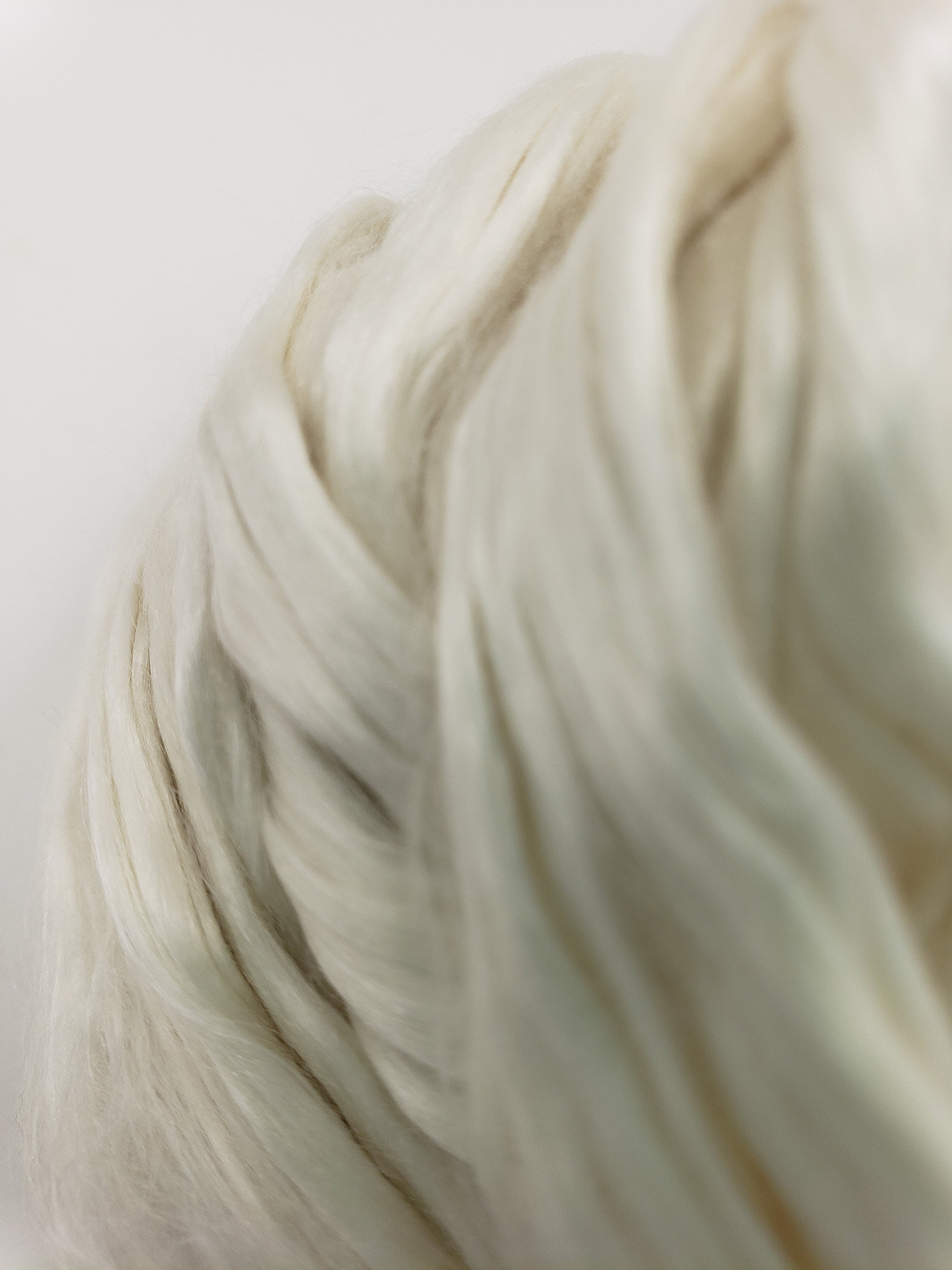 1 Oz Mulberry Silk Grade A Spinning Fiber Roving Combed Etsy