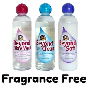 Unicorn, Unscented, Beyond Fibre Wash, Beyond Clean, Beyond Soft, Power Scour, 16 ozs, fiber wash, soap, laundry, yarn wash, combing milk