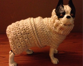 Irish Fisherman's Wool Dog Sweater, Dog Sweater, Dog Sweaters, Small Dog Sweater, Dog Sweater Small, Wool Dog Sweater, Dog Sweater Wool