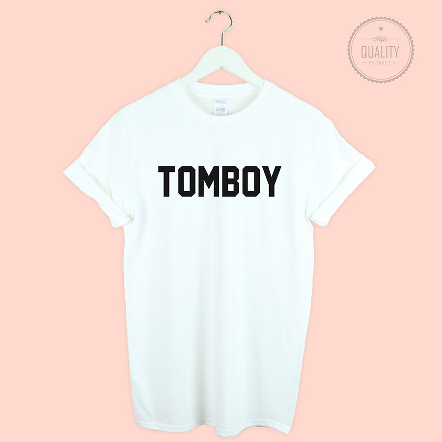 TOMBOY tshirt shirt tee unisex mens womens tumblr pinterest Etsy