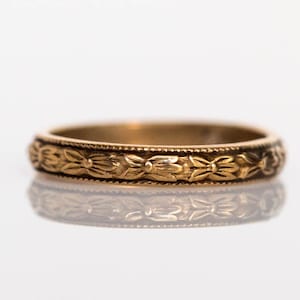 Circa 1920s 14K Yellow Gold Baby Ring - VEG#631