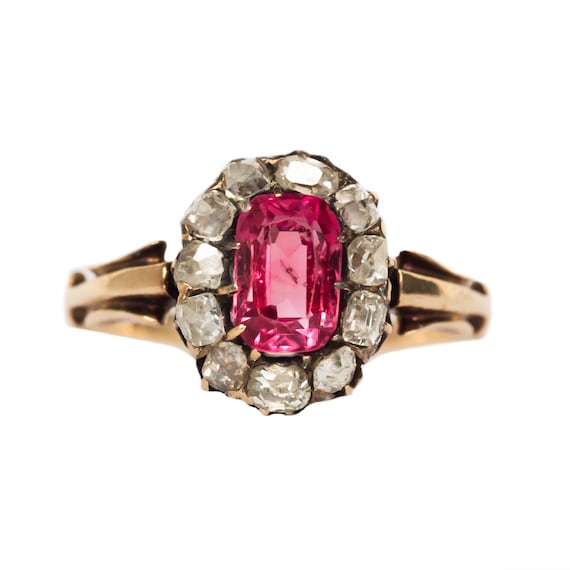 Pink spinel sale ring tiffany
