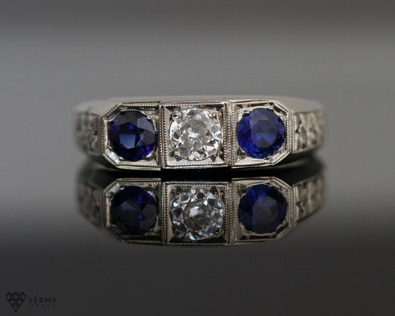 Antique Sapphire Ring – Fleur's Finds