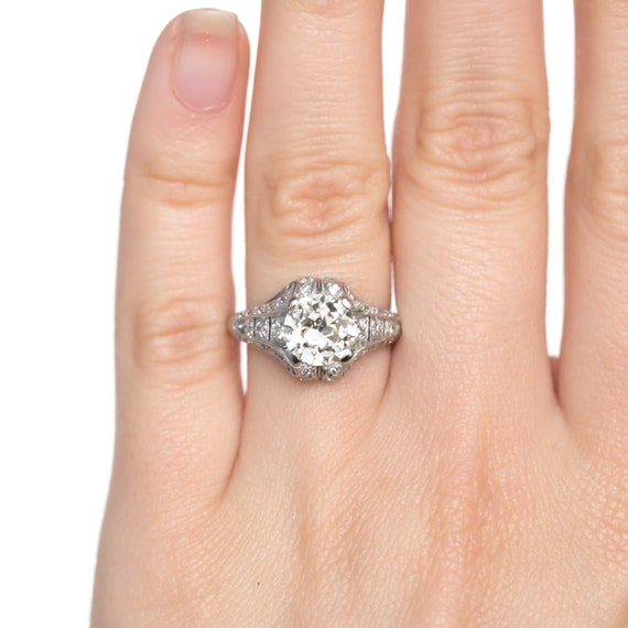 Tiffany & Co. Diamond Engagement Ring in Platinum I VS1 1.13CT