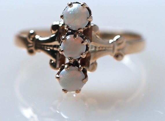 Etsy vintage opal ring deals