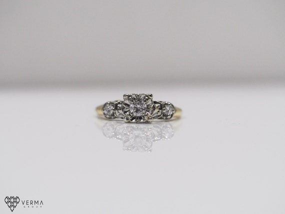 Antique Diamond Engagement Ring  *.30cttw*  VEG #14A