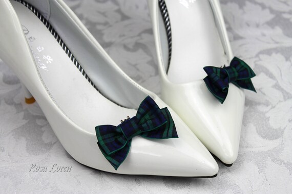 black watch plaid shoes