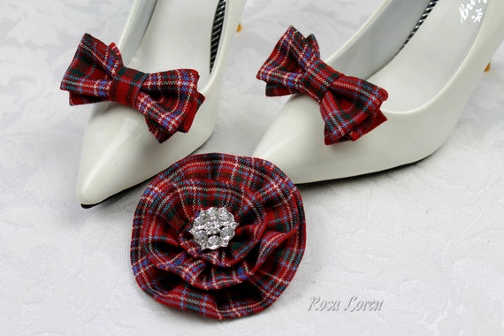 tartan wedding shoes