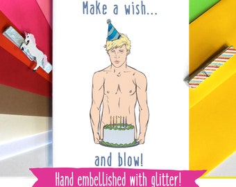 Funny Birthday Card / Gay Birthday Card / Card for Her / Card for Him / Birthday Card for Best Friend