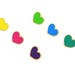 Mary DiStasio reviewed Neon Hearts - Heart Enamel Pins - Valentines Day Gift for Her - Galentines Day Gift - Mini Heart Pins