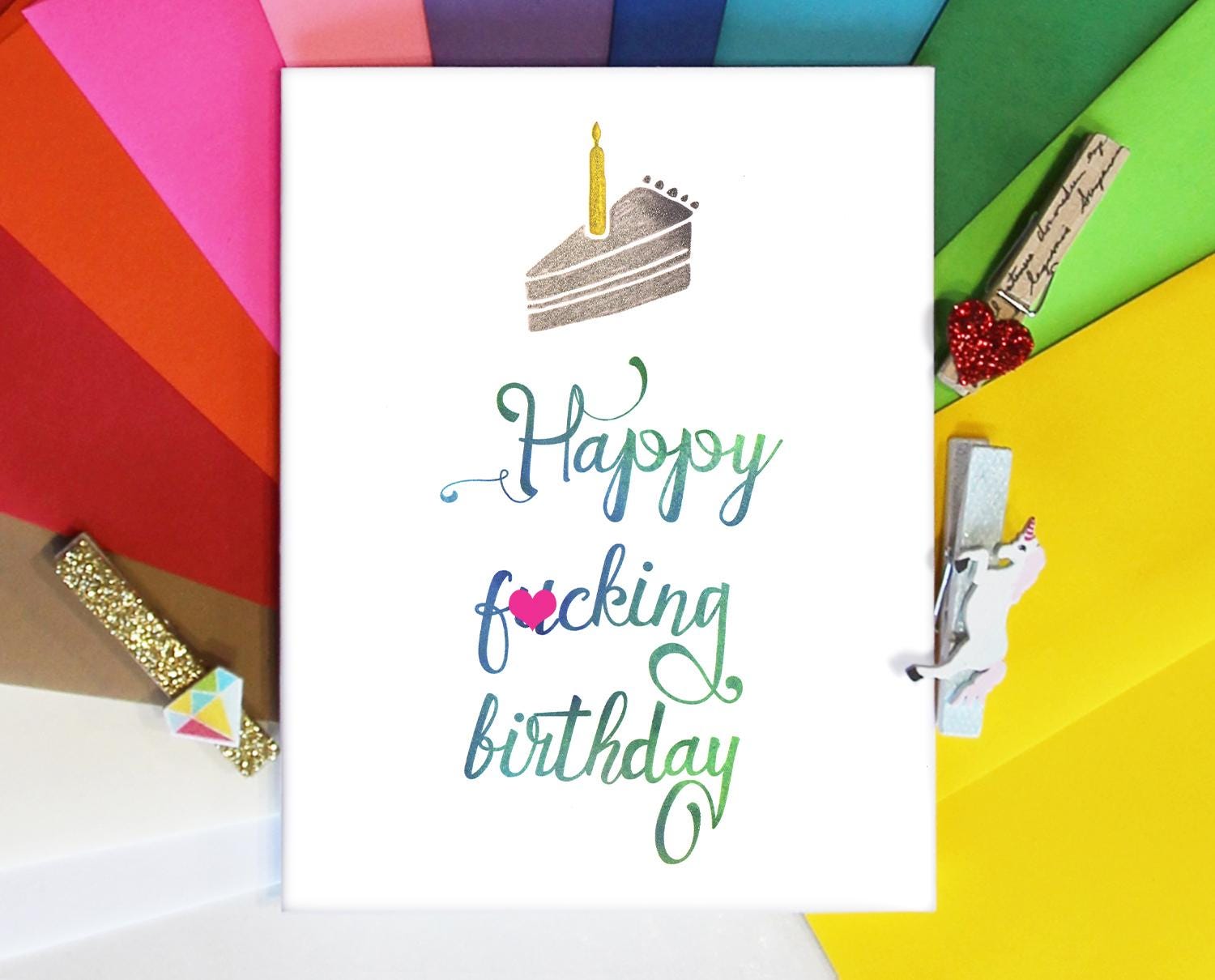 Mature Funny Birthday Card