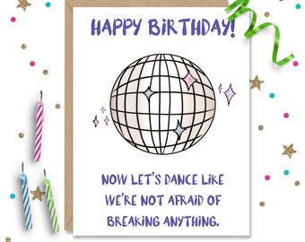 Funny Birthday Card, Birthday Card, Friend Birthday Card, Funny Greeting Card, Husband Birthday Gift, Wife Birthday Gift, Boyfriend Birthday