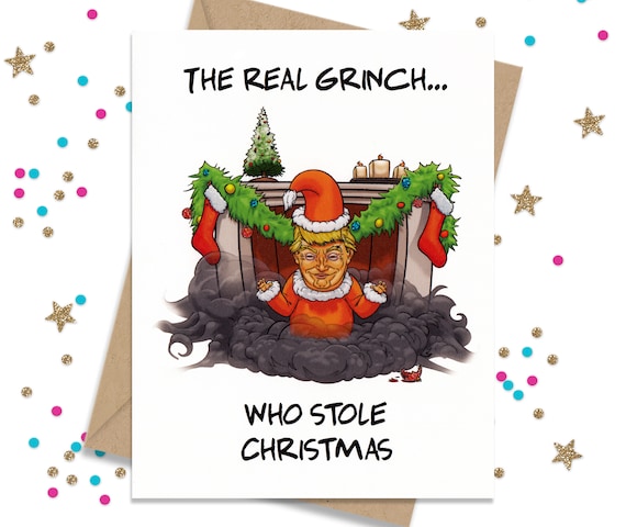 Trump Christmas Card - Funny Holiday Card