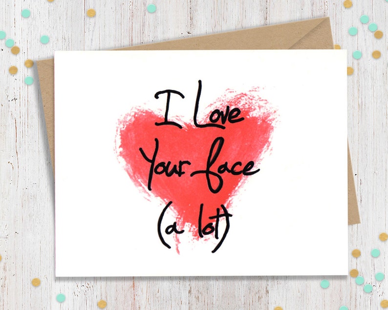 Funny Valentine's day card card for her card for him image 1