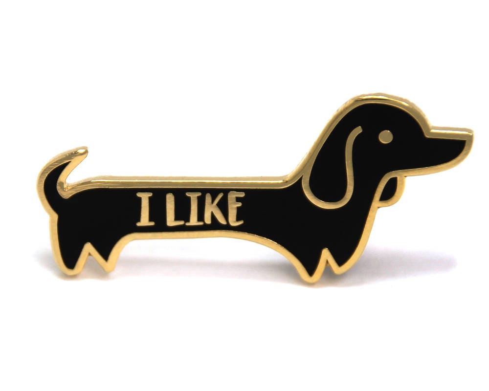 Dog Enamel Pin Enamel Pins Hard Enamel Pin Dog Lapel Pin | Etsy