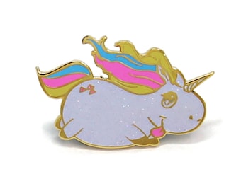 Glitter Unicorn, Unicorn Enamel Pin, Glitter Enamel Pin, Lapel Pin, Hard Enamel Pin, Unicorn Gift, Valentines Day Gift, Valentines Day