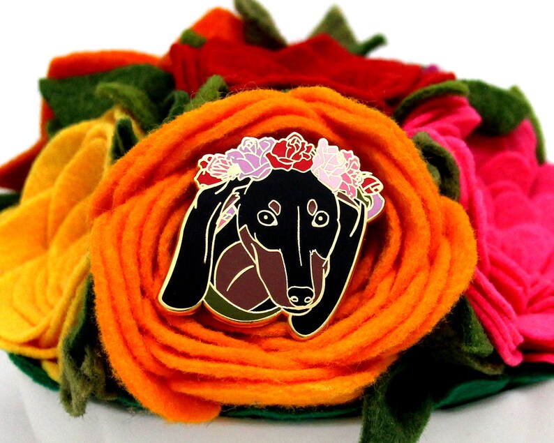 Dog Enamel Pin Enamel Pins Hard Enamel Pin Dog Lapel Pin | Etsy