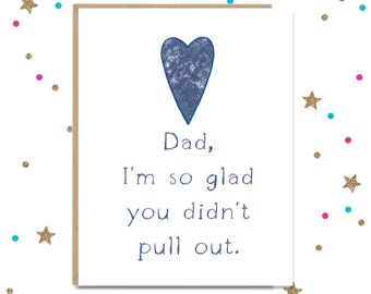 Fathers Day Card, Funny Card for Dad, Funny Card for Father, Card for Dad, Fathers Day Gift, Gift for Dad, Handmade Card, Funny