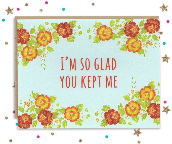 Handmade Card for Mom, Mothers day Card, Funny Greeting Card, Glitter Card, Happy Birthday Mom