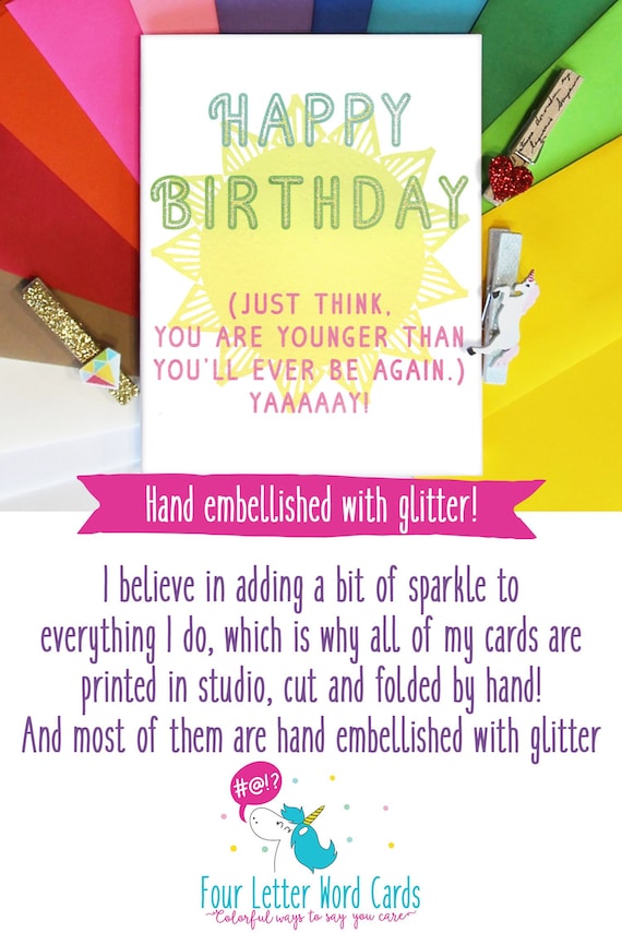Birthday Card for Best Friend, Birthday Card Funny, Birthday Card for Her