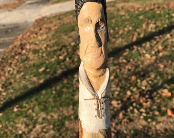 Walking Stick Wood Spirit Tree Spirit Gnome