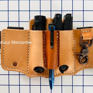 Étui Leatherman Étui en cuir pour outils multiples, étui ouvert, étui Gerber, cadeau pour papa, cadeau pour lui fabriqué aux États-Unis