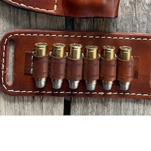 USA MADE Bullet strip Cartridge ammo slide for 1.5” belt extra ammo made in USA leather only ammunition not included