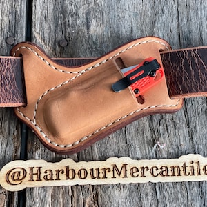 Fodero Benchmade Mini Bugout fodero in pelle per coltello pieghevole fodero per coltello tascabile regalo per papà regalo per lui realizzato negli USA
