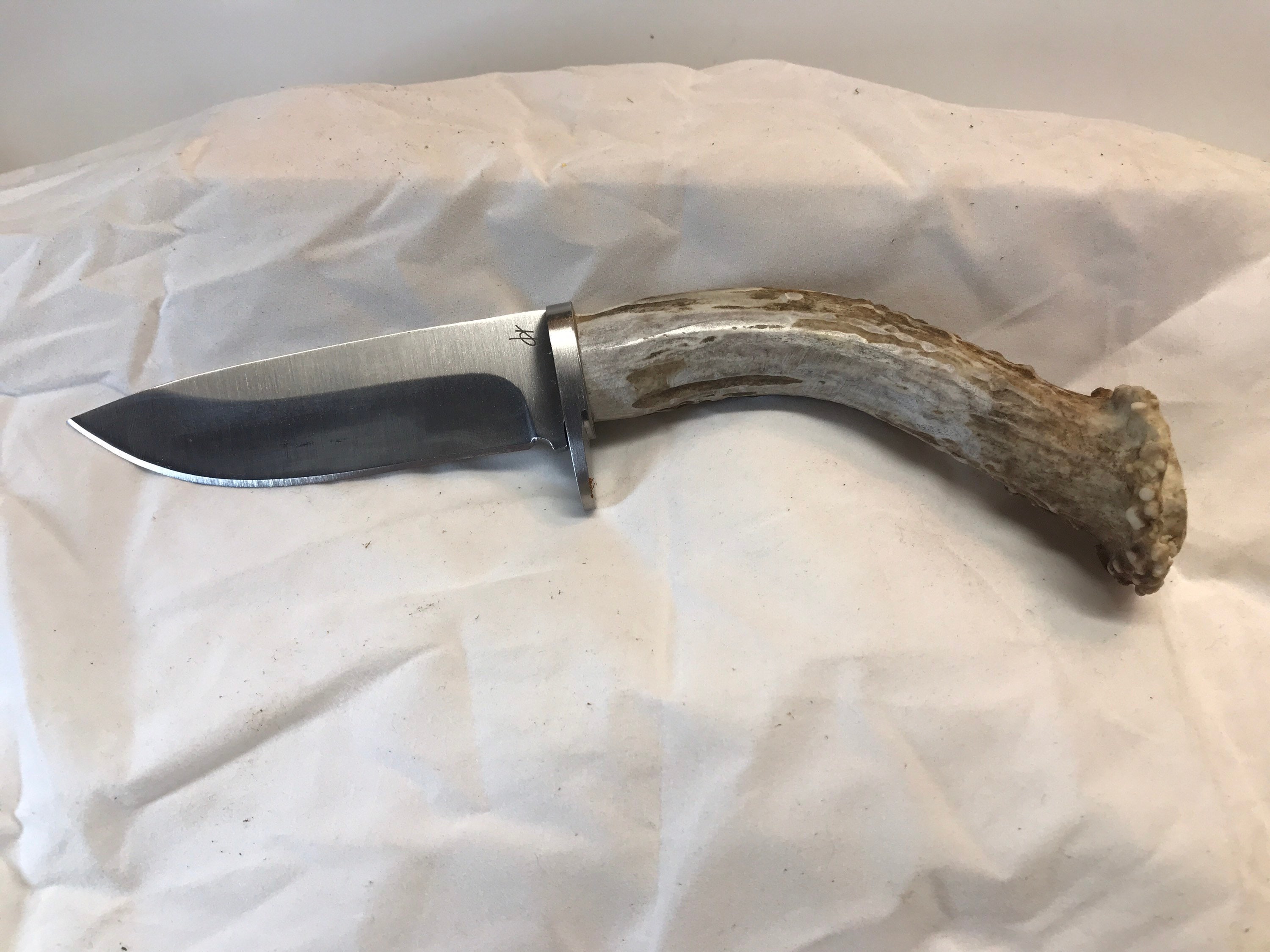 Handmade Knife Skinner Whitetail Deer Antler Knife Hunting Etsy