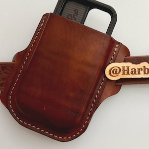 Leather Phone Holster Phone Case leather IPhone android