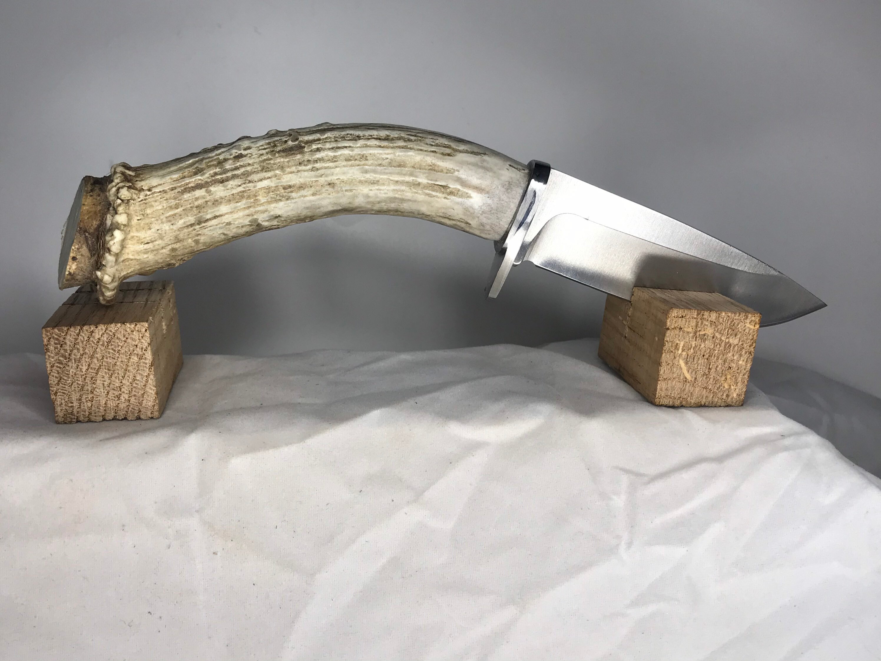 Handmade Knife Skinner Whitetail Deer Antler Knife Hunting Etsy