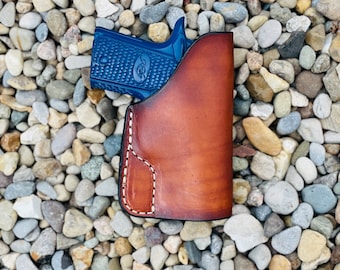 Kabura kieszonkowa Kimber Micro wykonana ręcznie ze skóry w USA - broń i/lub amunicja nie są dołączone