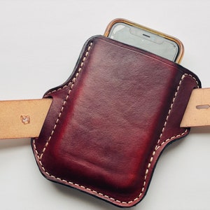 Étui de téléphone en cuir Étui de téléphone en cuir pour iPhone Android