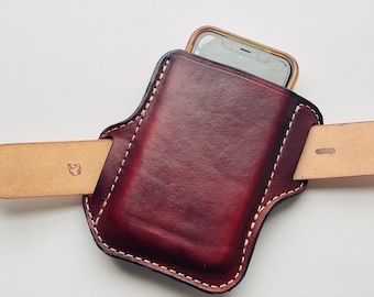 Leather Phone Holster Phone Case leather IPhone android