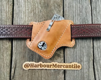 Etui Leatherman, étui multi-outils, étui horizontal, étui Gerber, cadeau pour papa, cadeau pour lui fabriqué aux États-Unis