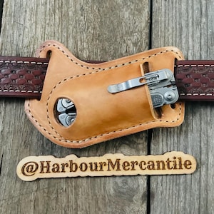 Fodero Leatherman Fodero multiuso in pelle Fodero orizzontale Fodero Gerber Regalo per papà Regalo per lui Made in USA