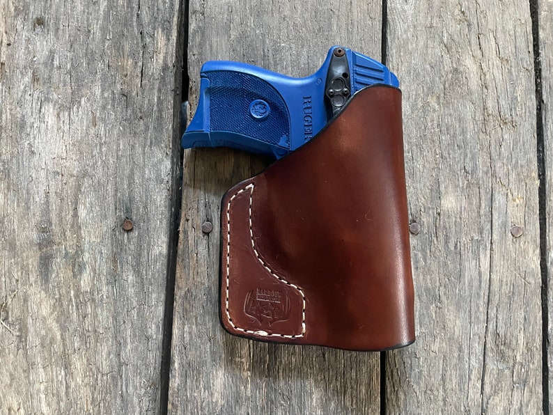 Kabura kieszonkowa Ruger LCP, ręcznie wykonana w USA zdjęcie 4
