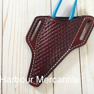7” needle nose pliers sheath Leather gift for dad gift for him made in USA leather only pliers not included