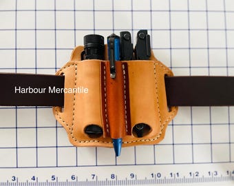 Étui Leatherman Étui en cuir pour outils multiples, étui ouvert, étui Gerber, cadeau pour papa, cadeau pour lui fabriqué aux États-Unis