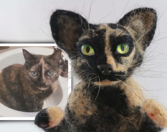 tortie cat plush