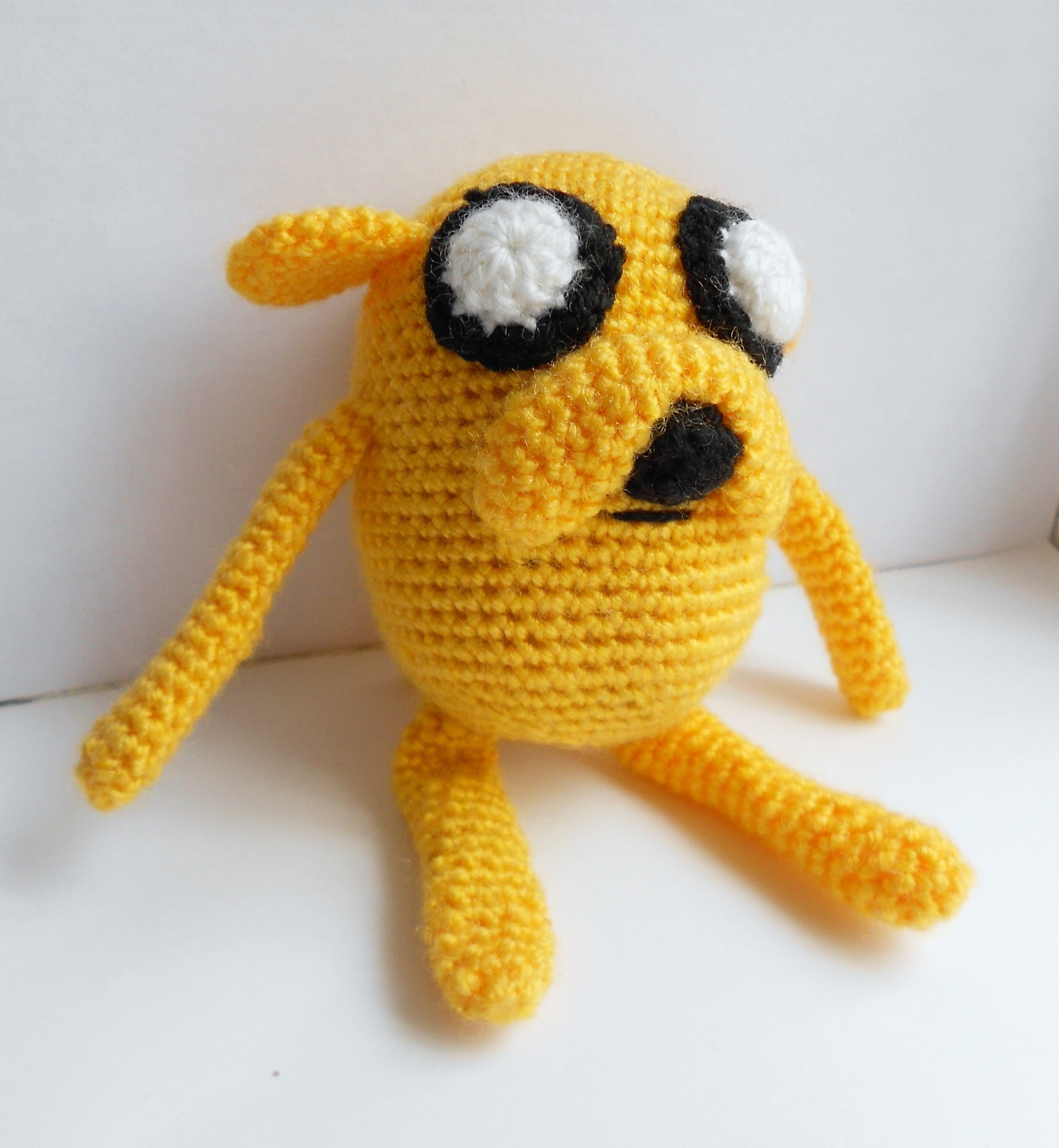 Jake the dog Adventure Time gift Crochet AT amigurumi Jake | Etsy