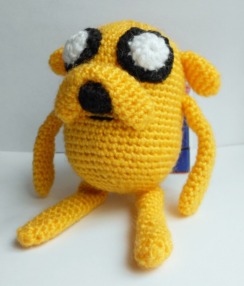 Jake the Dog Adventure Time Gift Crochet AT Amigurumi Jake Etsy