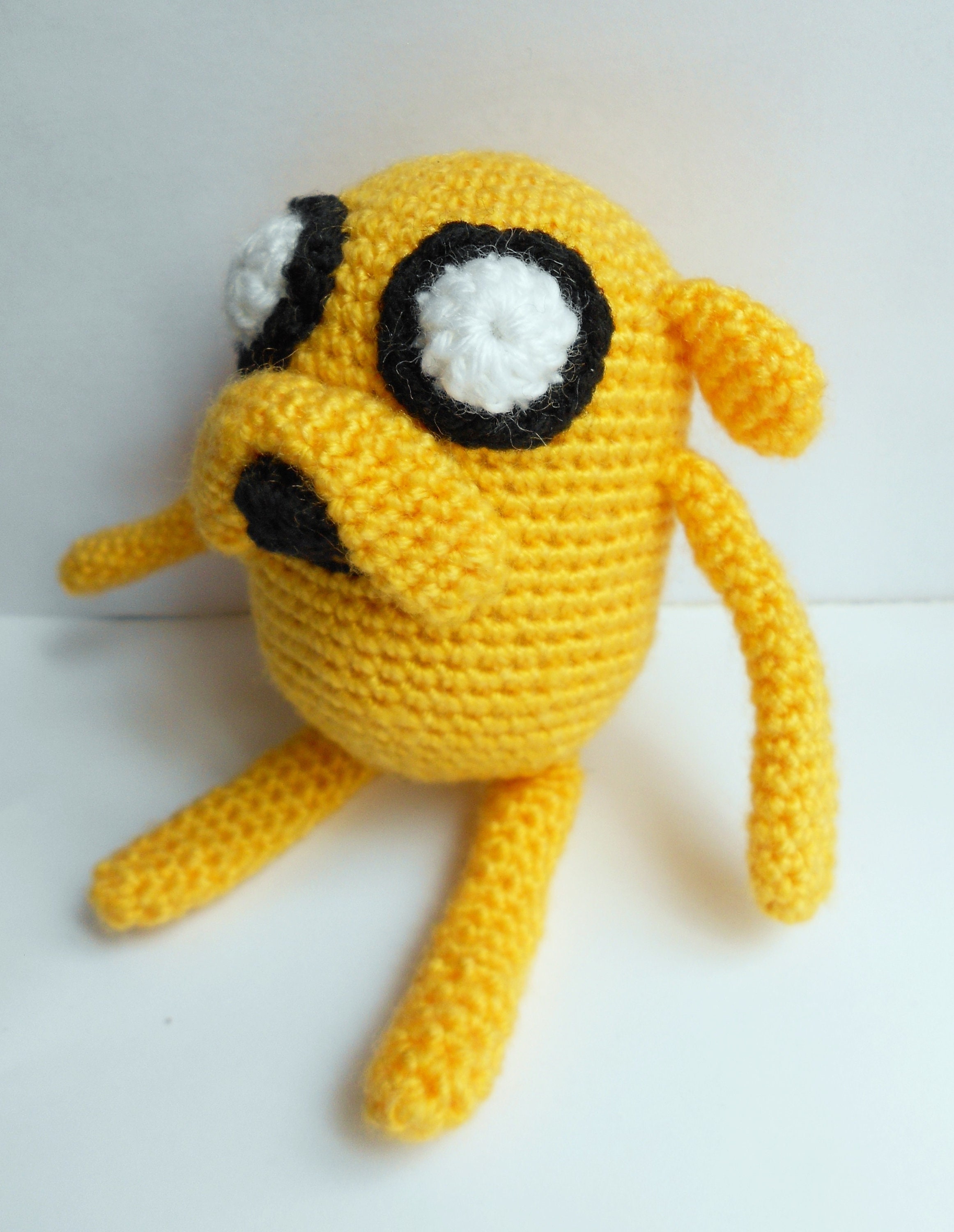 Jake the dog Adventure Time gift Crochet AT amigurumi Jake Etsy