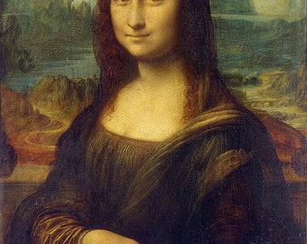 Mona Lisa | Leonardo da Vinci | Poster | Digital Download | Instant Download