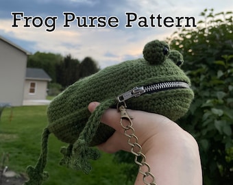 Frog Purse PATTERN
