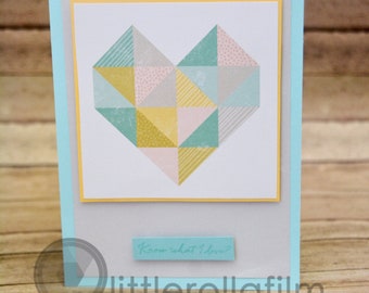 Happy Anniversary Card, Anniversary Card for Wife, Love Card, Card for Her, I Love You Card, Anniversary Gift, Card from Husband,