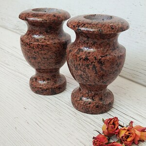 Cemetery vase Memorial vase Grave decoration Flowers vases to sit beside grave top Graveside vase Gravestone decor Headstone decor
