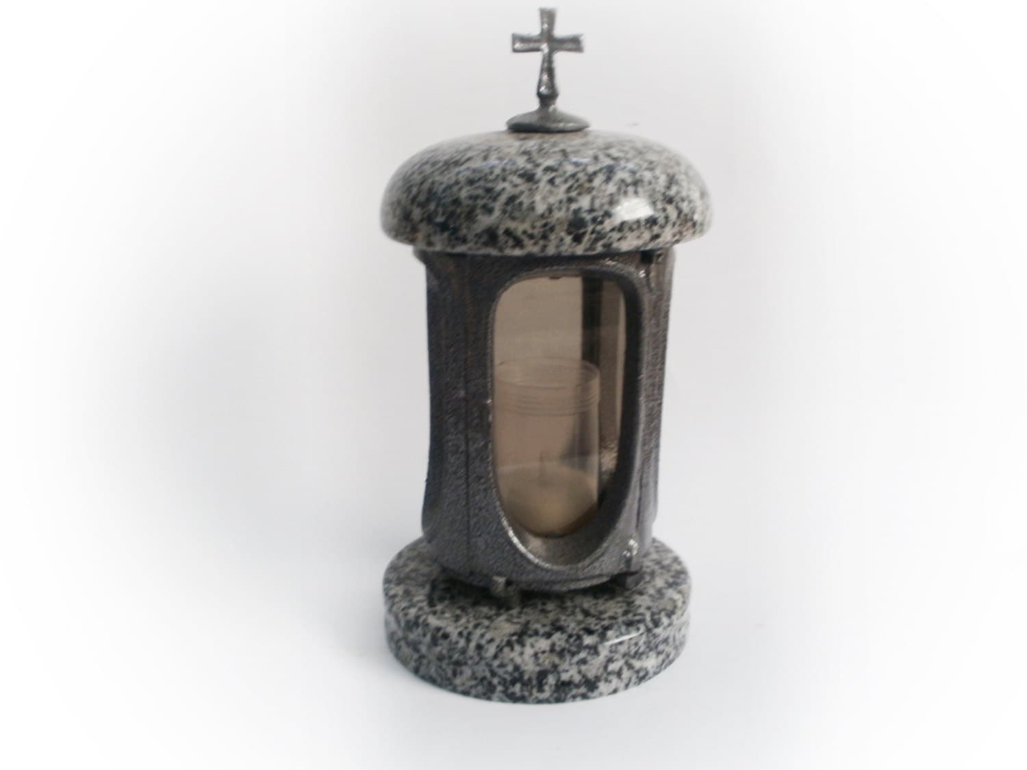 Headstone Candle Sconce Light Glows in Memory Of Tombstone Etsy