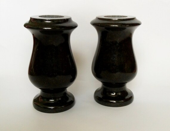 Cemetery Flowers Vase Pair Grave Vase Head Vases Set Matching Etsy
